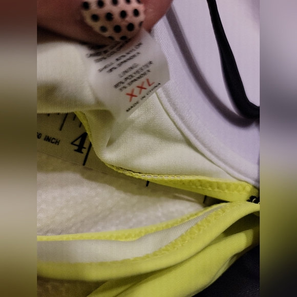 NWT EXTREME SEXY PUSH UP BIKINI NEON RUCHED DETAIL XL OR XXL SWIM SUIT BATHING - Picture 8 of 13